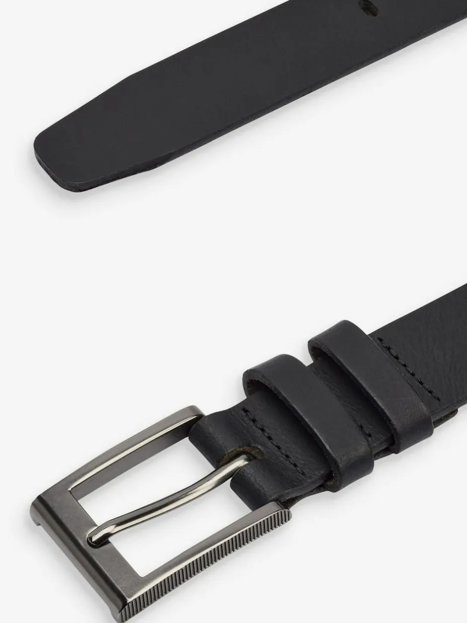 Next Leather Belt Black New