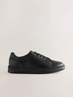 Next Black Leather Lace Up School Shoes Outlet