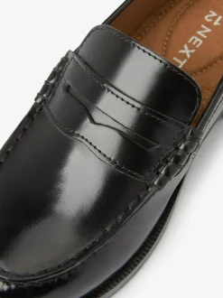 Next Black Leather Loafers Best