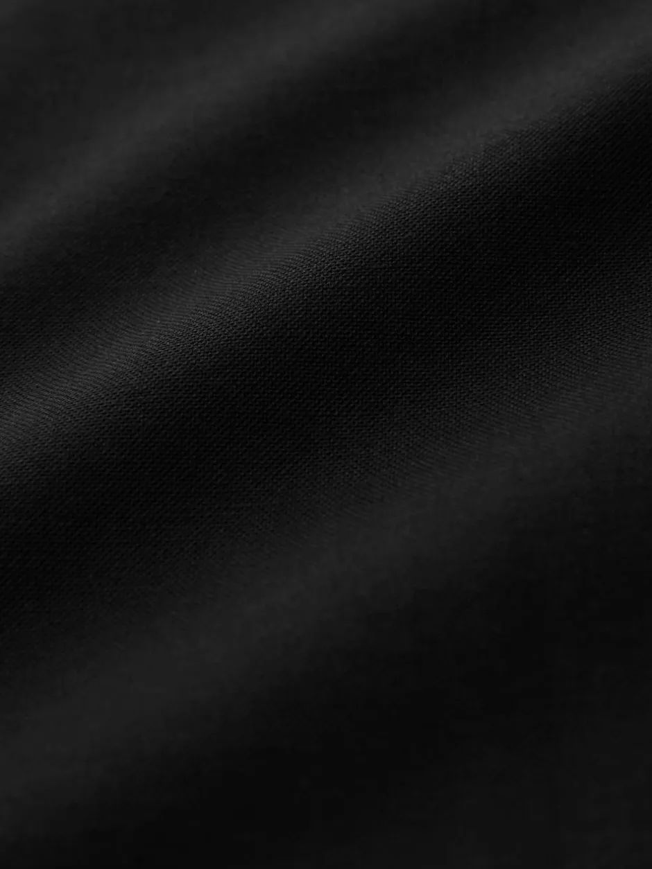 Next Black Logo Short Sleeve Cotton Rich Oxford Shirt (3-16yrs) Online