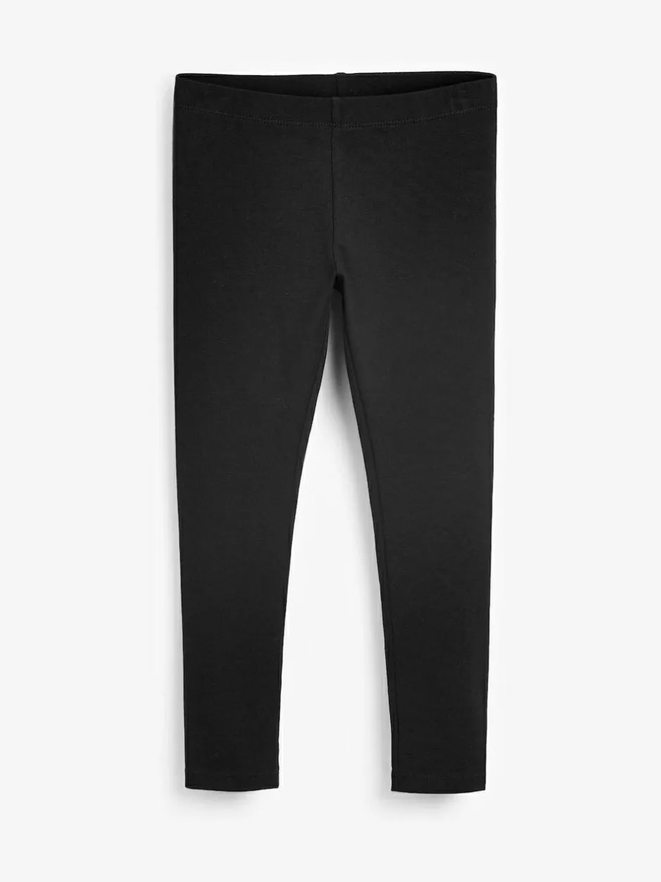 Next Black Long Length Leggings 3 Pack (3-16yrs) Discount