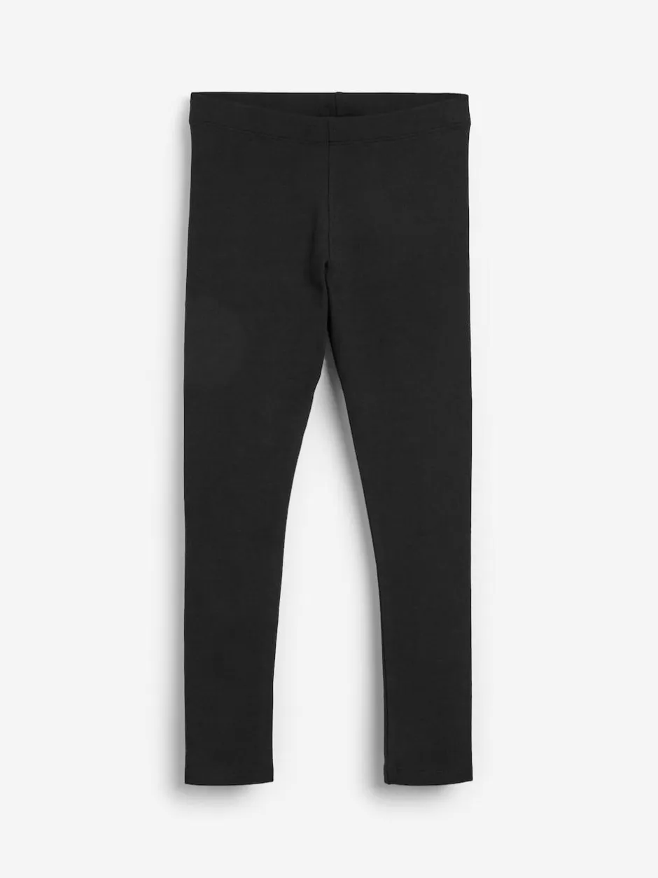 Next Long Length Leggings (3-16yrs) Black New