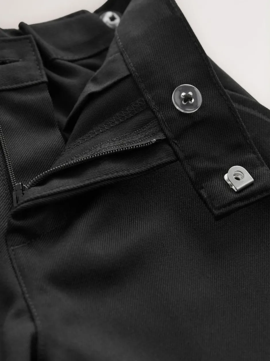 Next Longer Leg Regular Waist School Trousers (3-17yrs) Black Discount