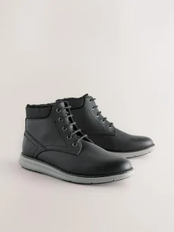 Next Low Casual Boots Black Discount