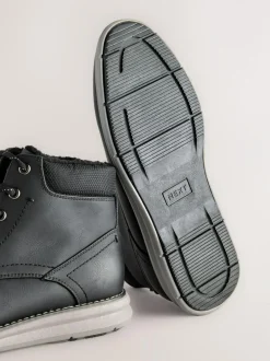 Next Low Casual Boots Black Discount