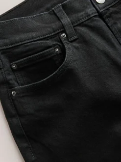 Next Mid Rise Stretch Bootcut Jeans Black Sale
