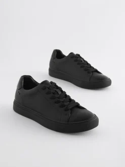 Next Black Minimal Trainers Clearance
