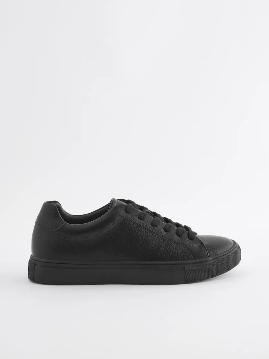 Next Black Minimal Trainers Clearance