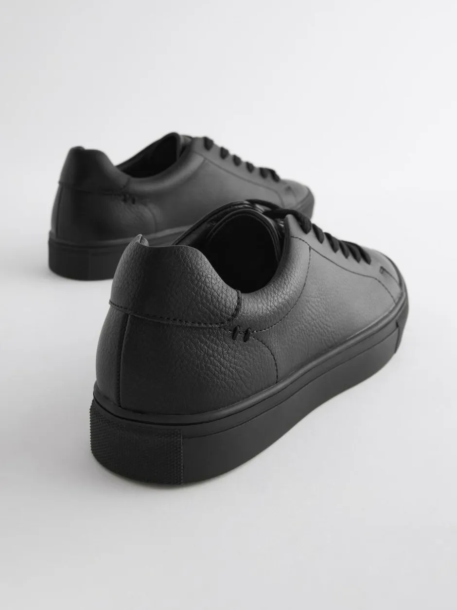Next Black Minimal Trainers Clearance