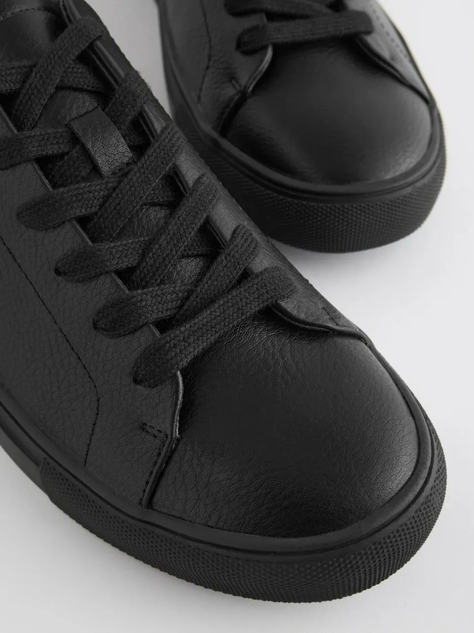 Next Black Minimal Trainers Clearance