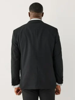 Next Black Muscle Fit Motionflex Stretch Tuxedo Suit Jacket Online
