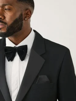 Next Black Muscle Fit Motionflex Stretch Tuxedo Suit Jacket Online