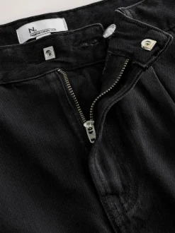 Next N. Premium Palazzo Wide Leg Jeans Black Sale
