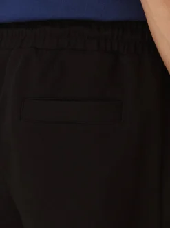 Next N. Premium Soft Touch Scuba Slim Fit Open Joggers Black Outlet