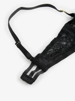 Next Non Pad Balcony A-E Lace Bra Black Hot