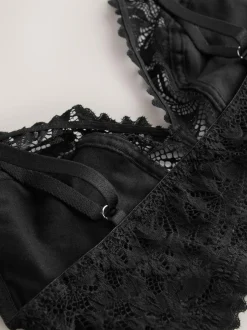 Next Non Pad Non Wire Lace Ultimate Comfort Bra Black Sale