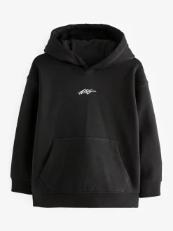 Next Black NXT Sign Off Hoodie (3-16yrs) New