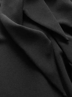 Next Occasion Cowl Neck Sleeveless Jersey Jumpsuit Black Hot