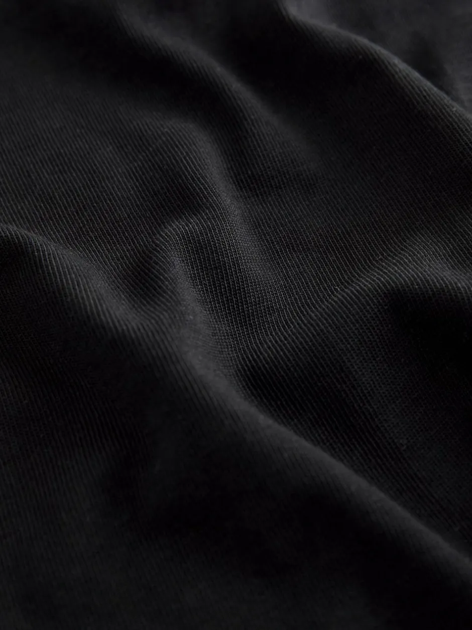 Next Oversized Heavyweight Boxy T-Shirt (3-16yrs) Black Best