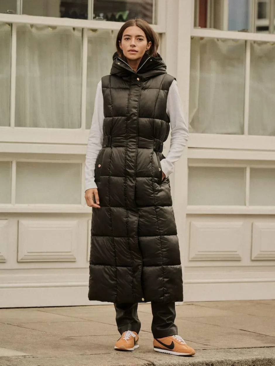 Next Black Padded Gilet Hot