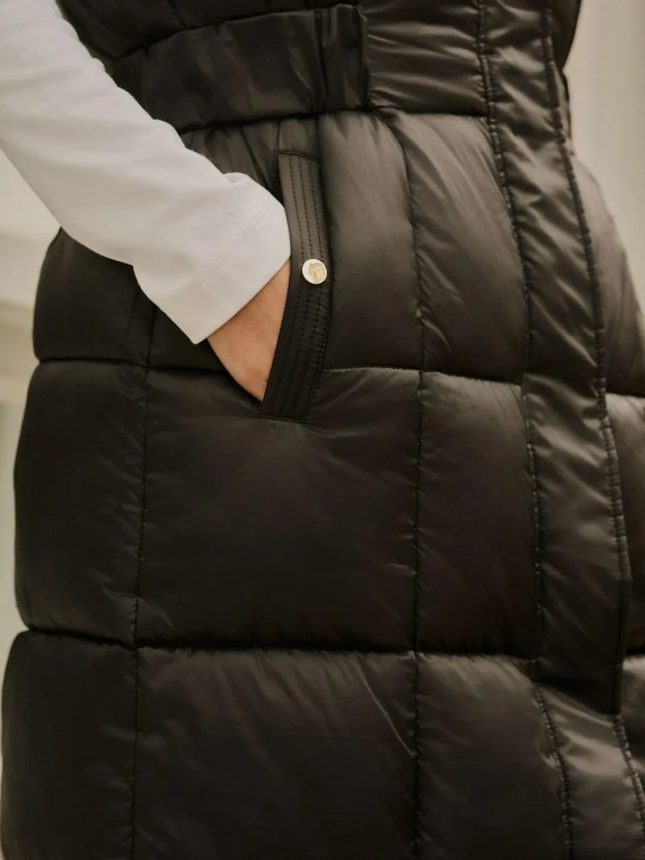 Next Black Padded Gilet Hot