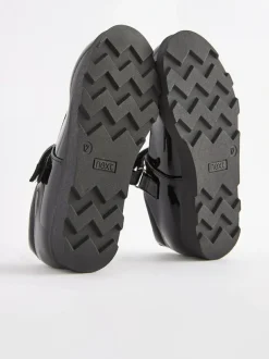 Next Junior School Mary Jane Shoes Black Patent
