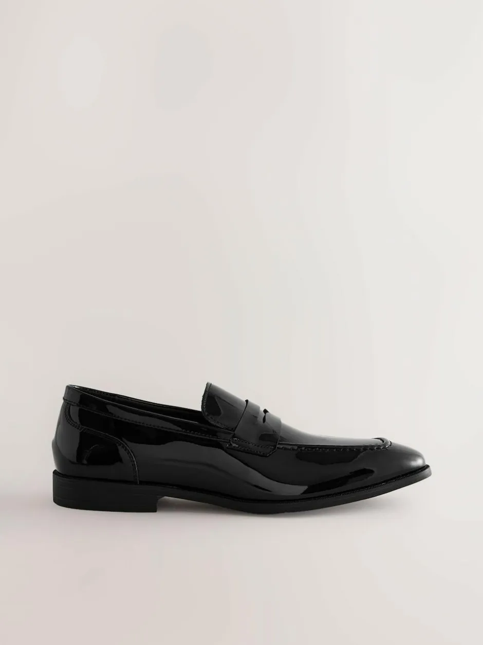 Next Black Patent Loafers Best