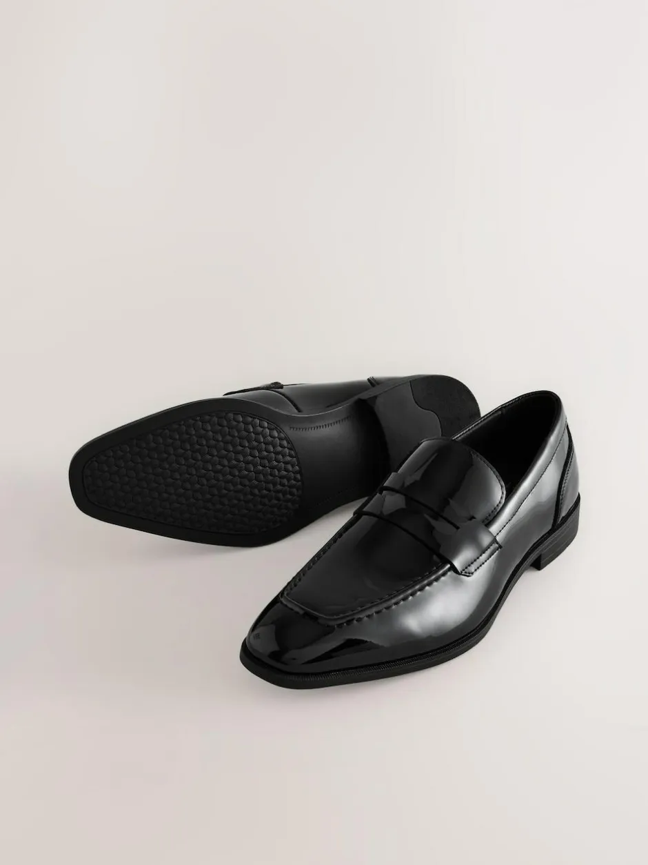 Next Black Patent Loafers Best