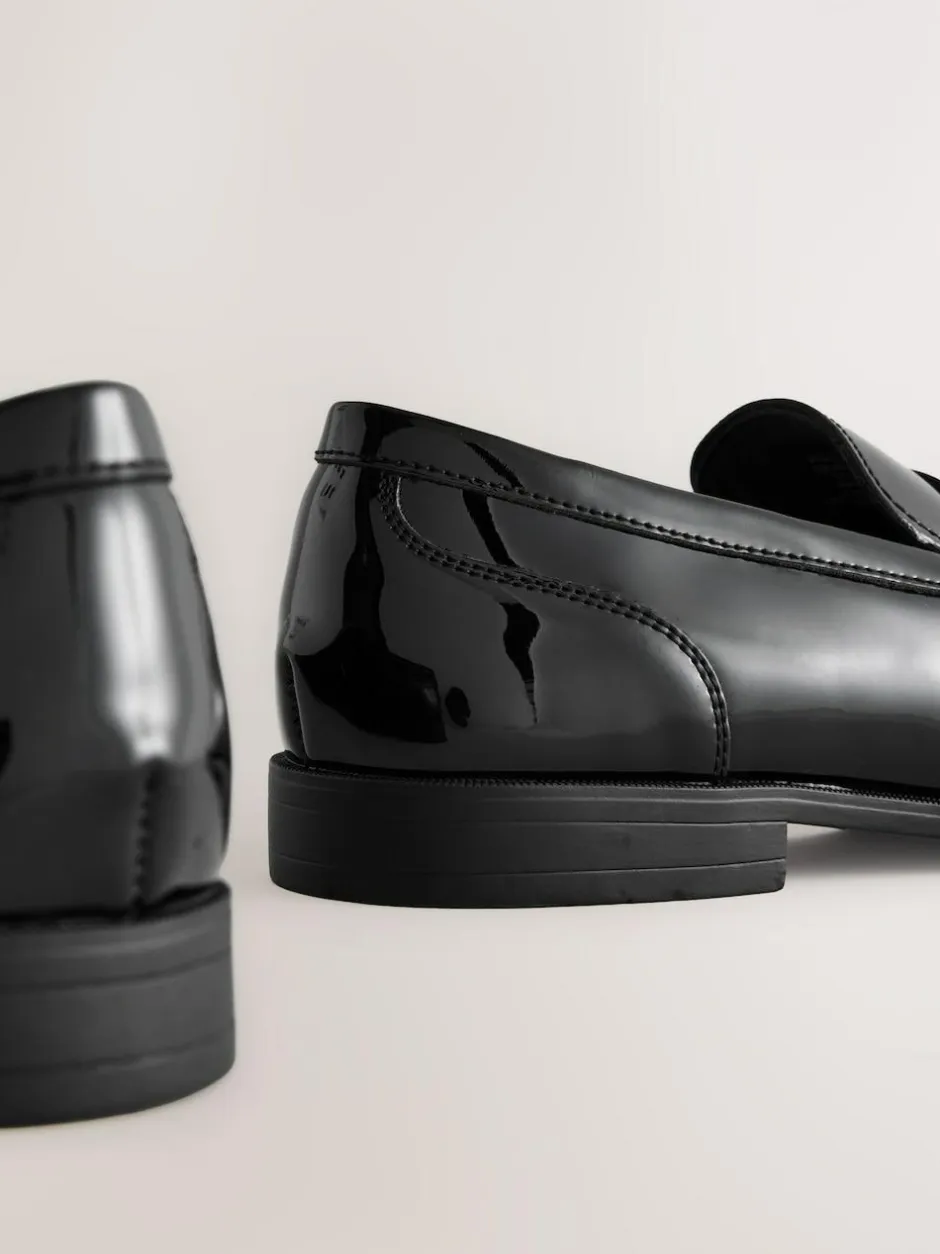 Next Black Patent Loafers Best
