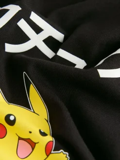 Next Black Pikachu Pokémon Short Sleeve T-Shirt (3-16yrs) Best