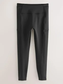 Next Power Active Sports Leggings with Pocket Black Sale