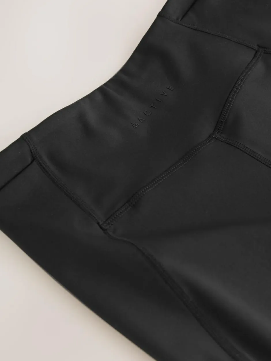 Next Power Active Sports Leggings with Pocket Black Sale
