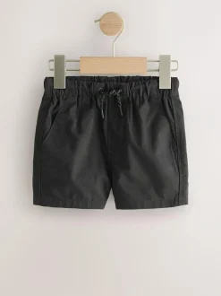 Next Black Pull On Shorts (3mths-7yrs)