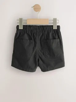 Next Black Pull On Shorts (3mths-7yrs)