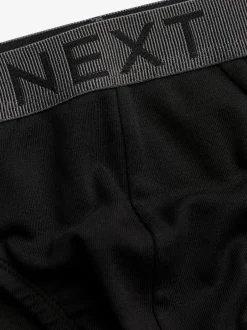 Next Black Pure 100% Cotton Briefs 4 Pack Hot