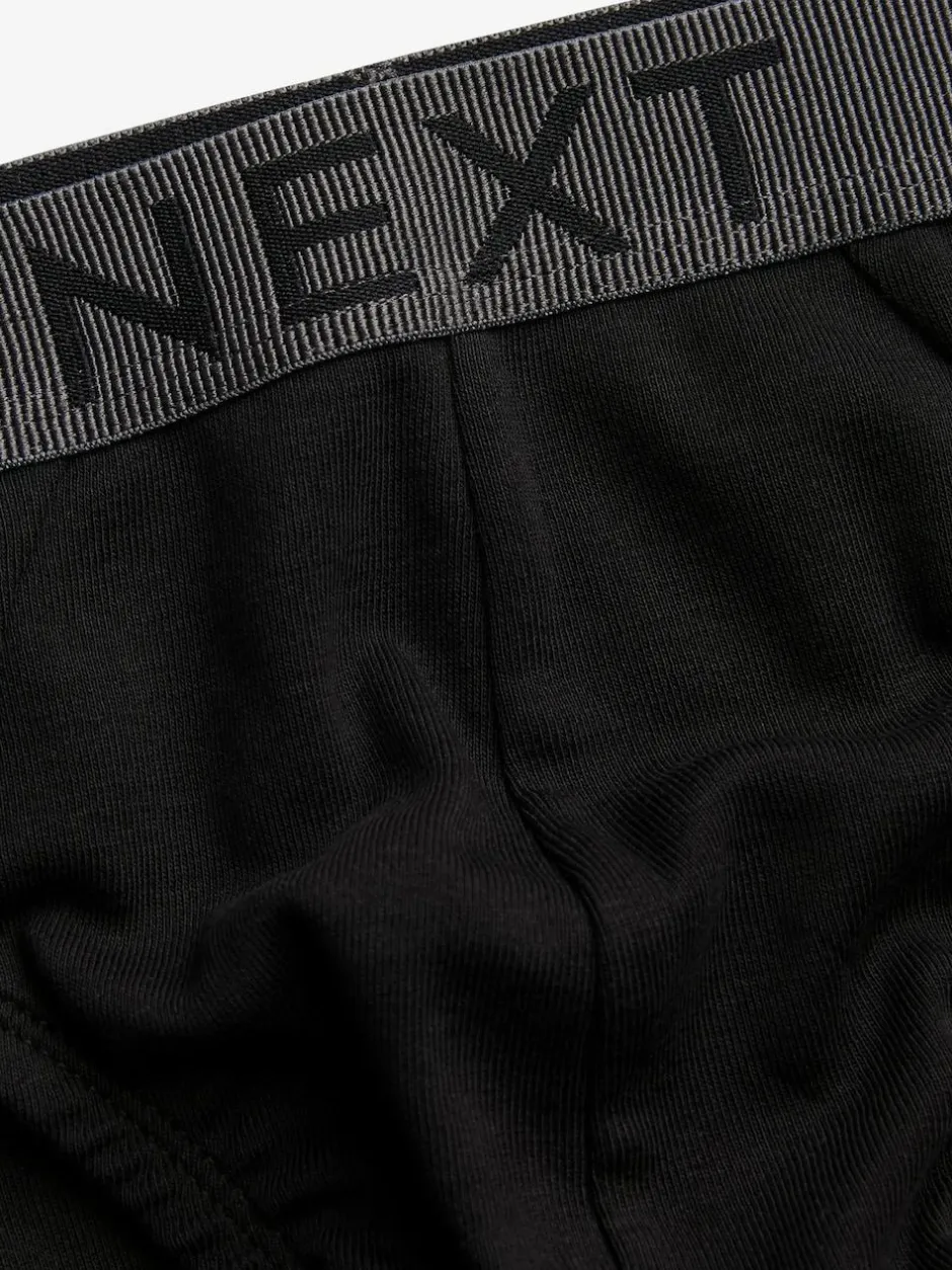Next Black Pure 100% Cotton Briefs 4 Pack Hot