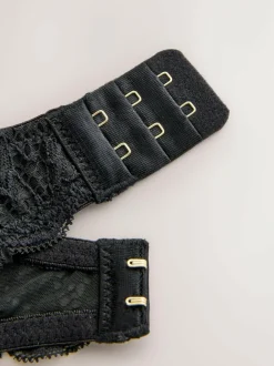 Next Black Push Up Pad Plunge A-D Wow Triple Boost Lace Multiway Bra Discount