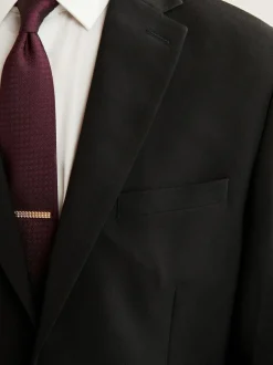 Next Regular Fit Essential Suit Jacket Black