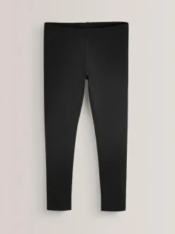 Next Black Regular Fit Leggings 3 Pack (3-16yrs) Best