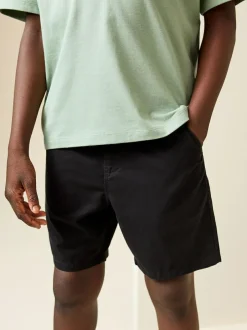 Next Black Regular Fit Shorts (3-16yrs)
