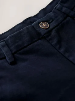 Next Black Regular Fit Stretch Chino Trousers (3-17yrs) Online