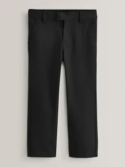 Next Regular Length Standard Waist School Trousers (3-17yrs) Black