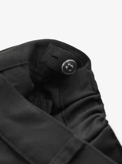Next Regular Length Standard Waist School Trousers (3-17yrs) Black