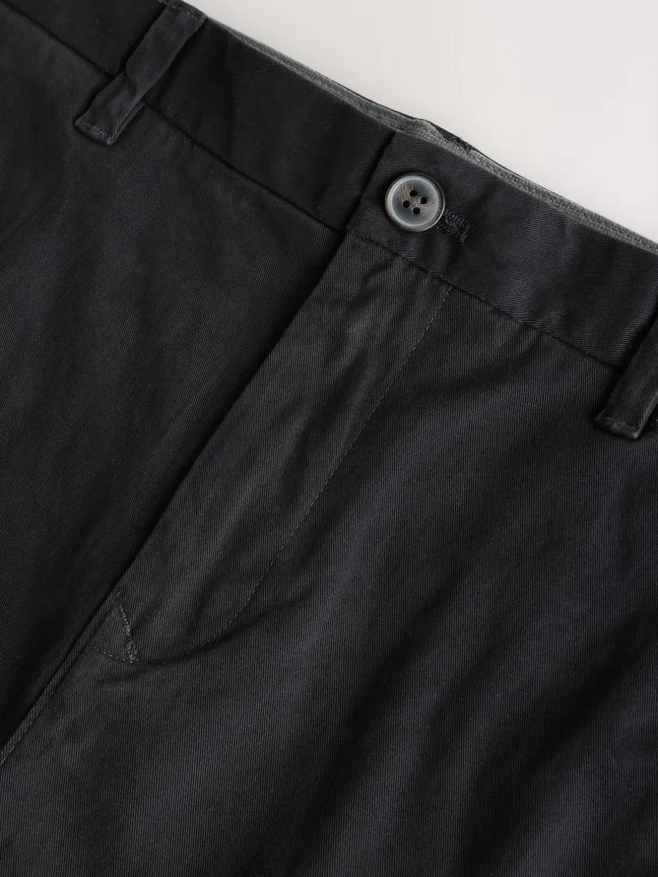 Next Black Regular Tapered Fit Stretch Chinos Trousers Discount