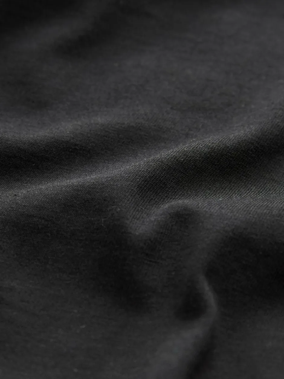 Next Black Relaxed Fit Essential Crew Neck Cotton T-Shirt Hot