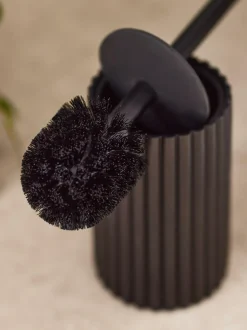 Next Rib Toilet Brush Black Online