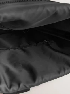 Next Roll Top Backpack Black Hot