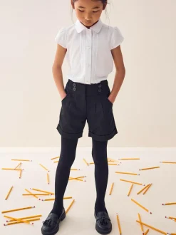 Next School Shorts (3-16yrs) Black Hot