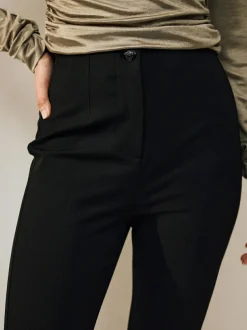 Next Sculpting Military Trousers Black Best
