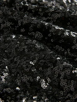 Next Sequin Jacket Black New